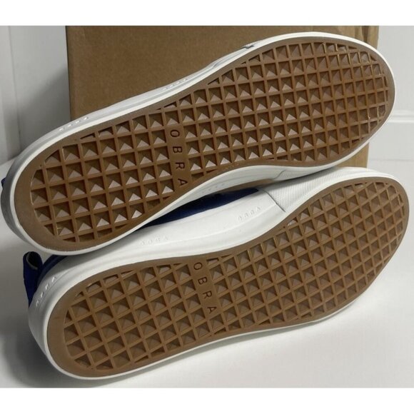 Obra Shoes Terra Canvas Low Blue/White Mens Size 9.5 Sneakers Made In Brazil New - Picture 5 of 8